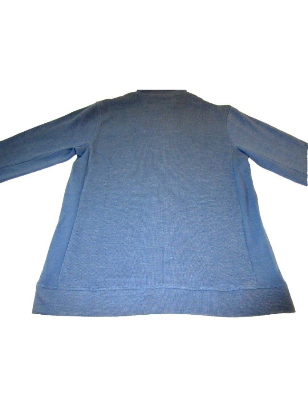 Men's Tommy Bahama full zipper sweatshirt Light Denim Blue Size Small NWT - Picture 6 of 6